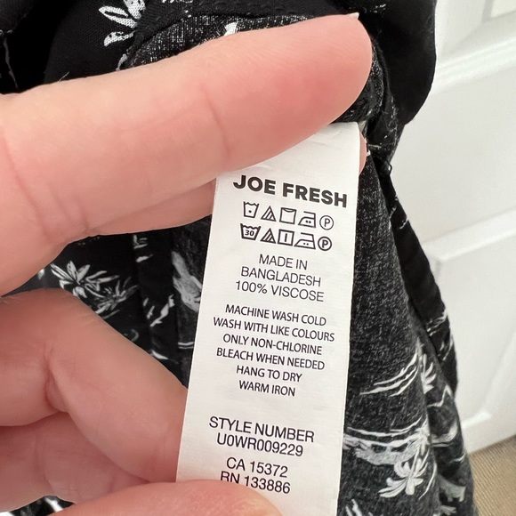 Joe Fresh collarless button up dress - Picture 8 of 10